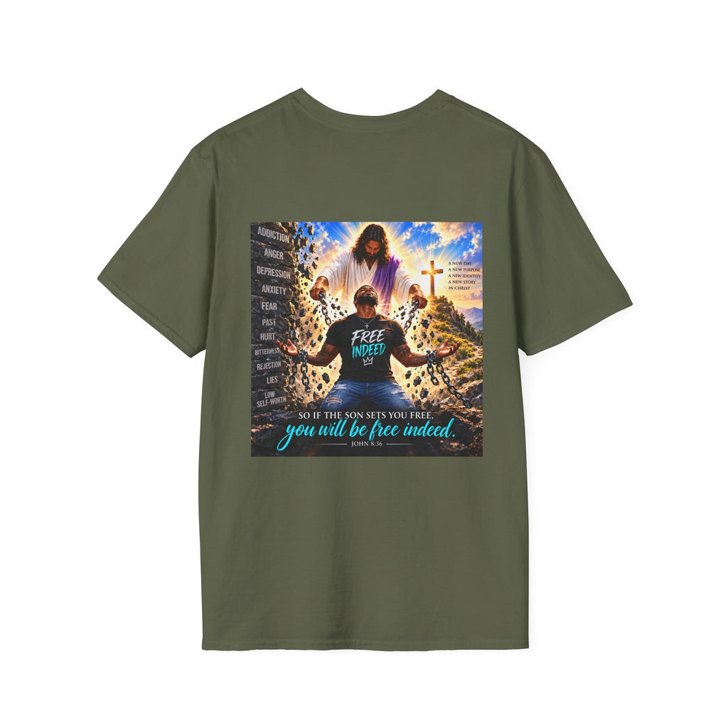 Men's Chain Breaker T-Shirt — African American Man