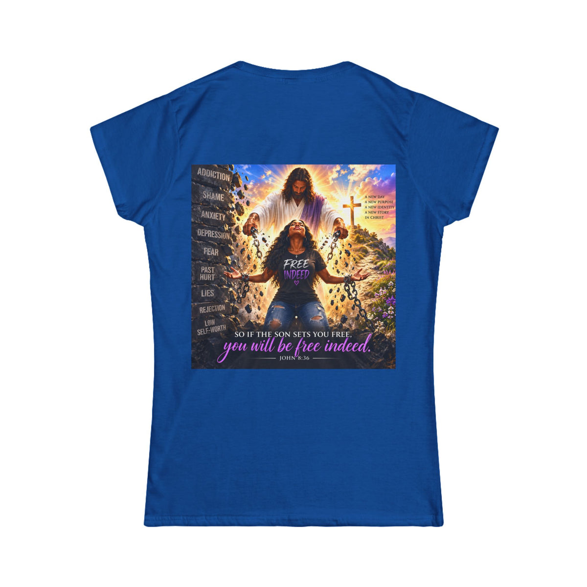 Women's 'Chain breaker' Softstyle Tee