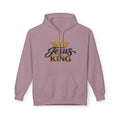 Jesus King Hoodie — Crowned Faith Christian Pullover