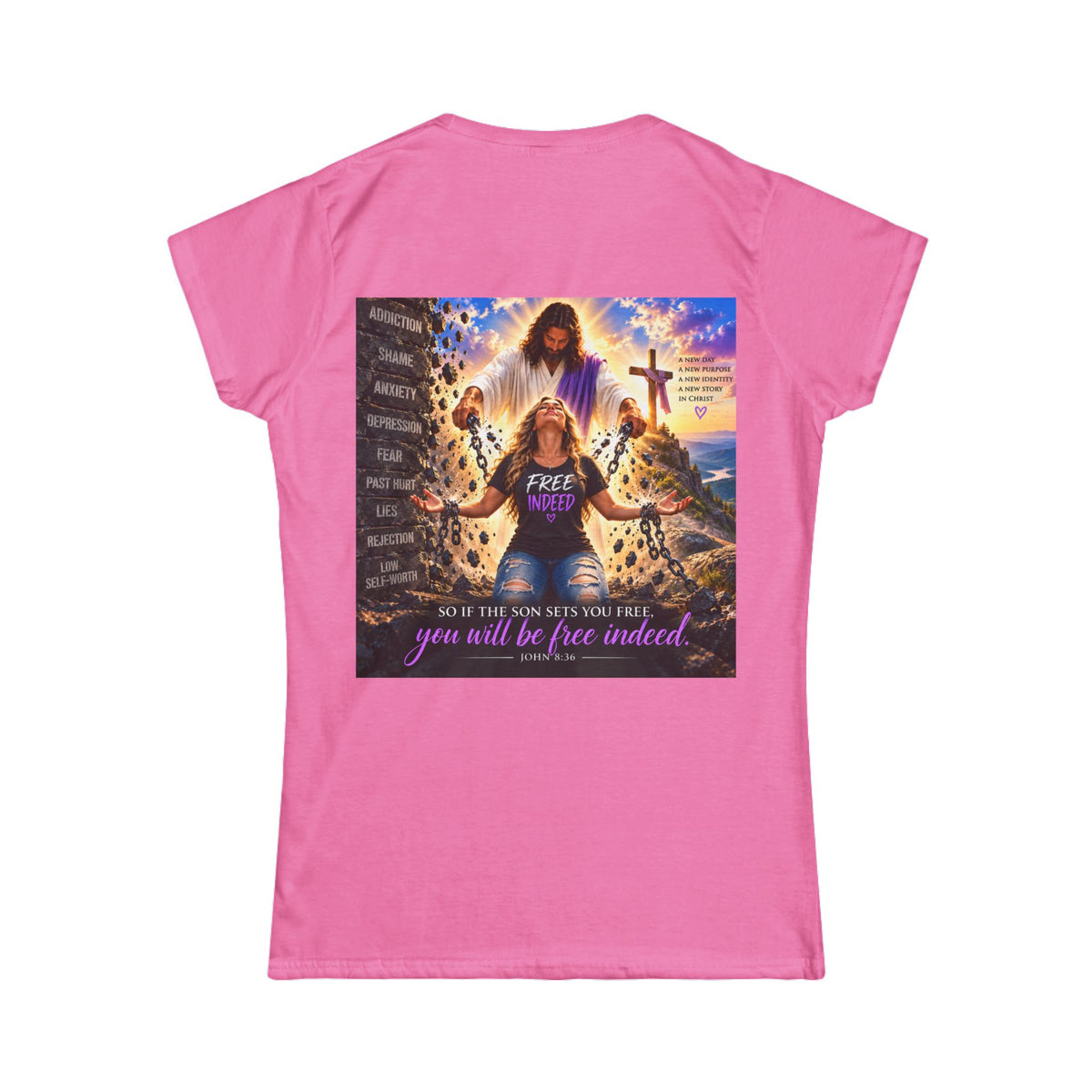 Women's Tee - Blonde Chain breaker