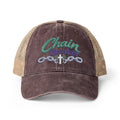 Women's "Chain Breaker" Washed Mesh-Back Cap