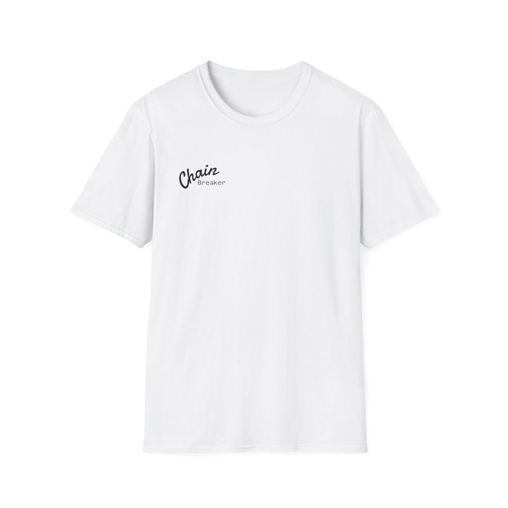 Men's Chain Breaker T-Shirt — Minimal Inspirational Faith Tee