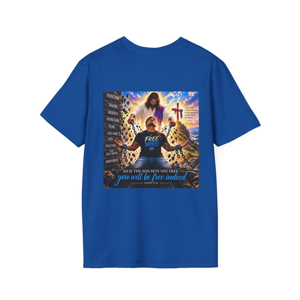 Men's Chain Breaker T-Shirt — Hispanic Man