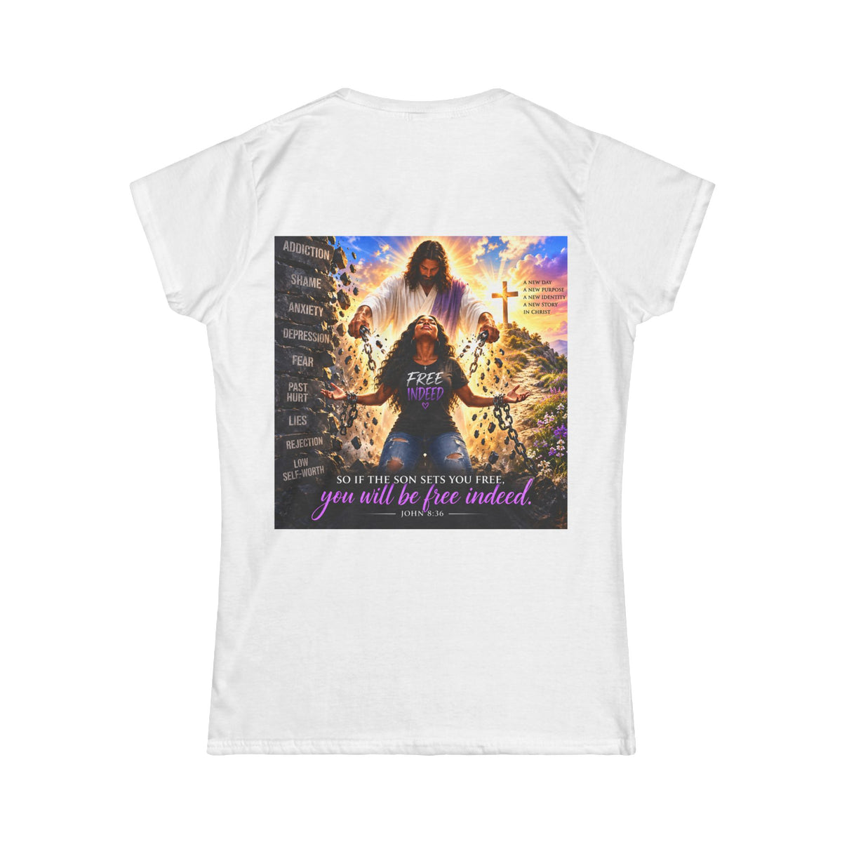 Women's 'Chain breaker' Softstyle Tee