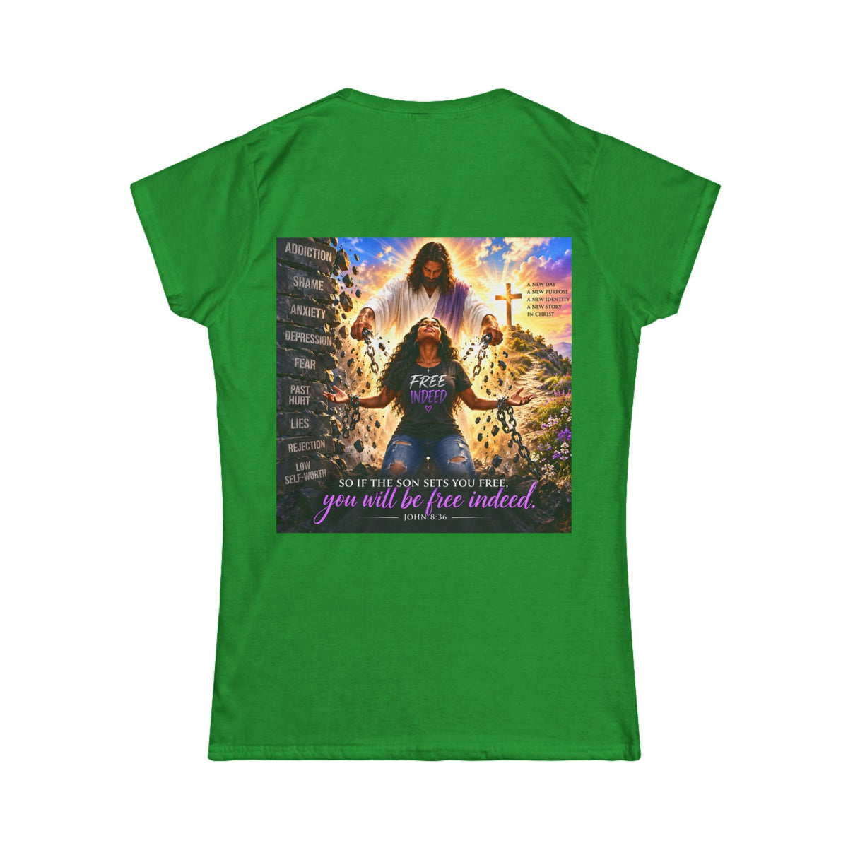 Women's 'Chain breaker' Softstyle Tee