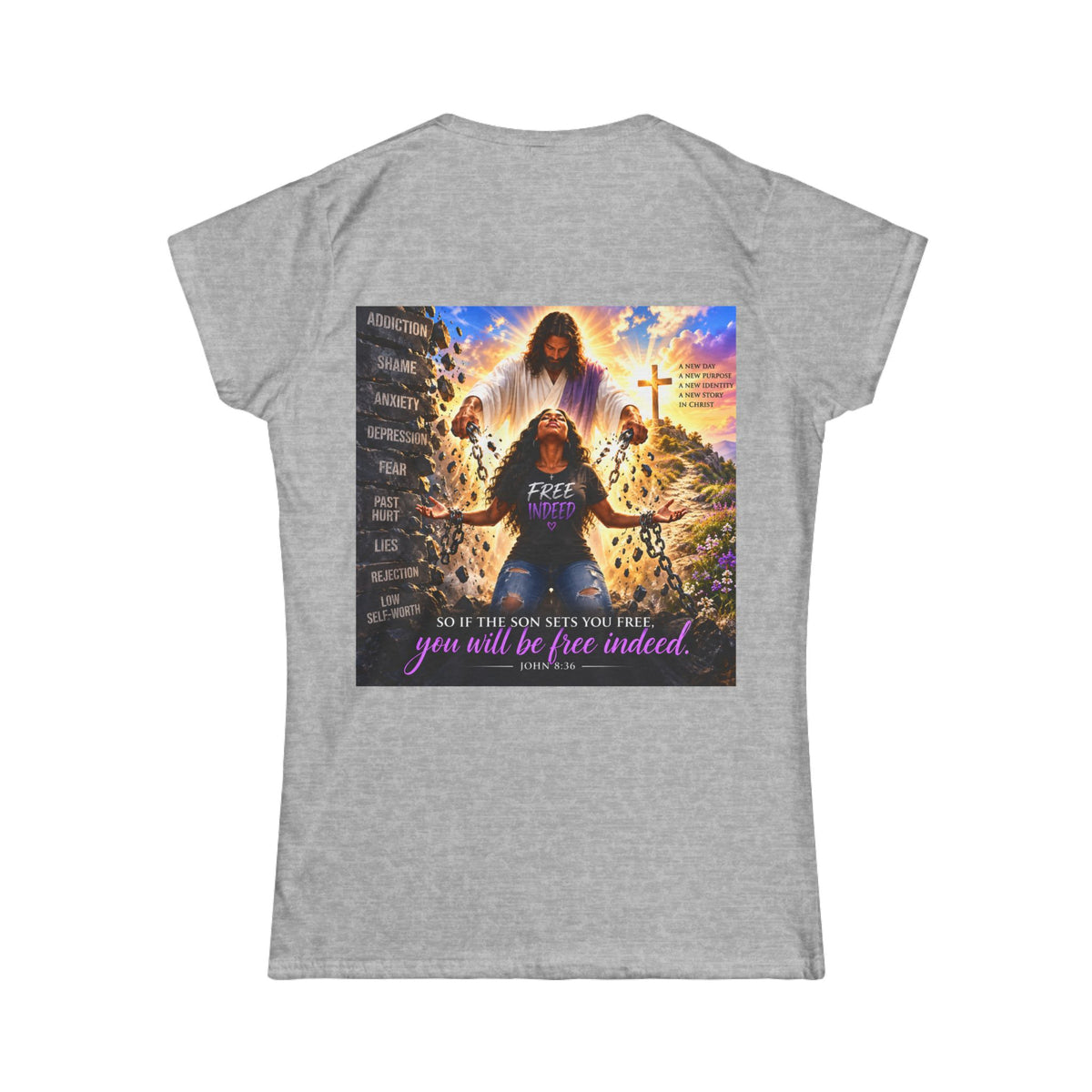 Women's 'Chain breaker' Softstyle Tee