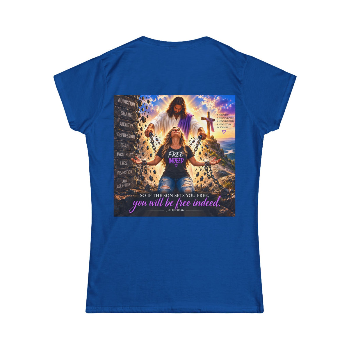 Women's Tee - Blonde Chain breaker