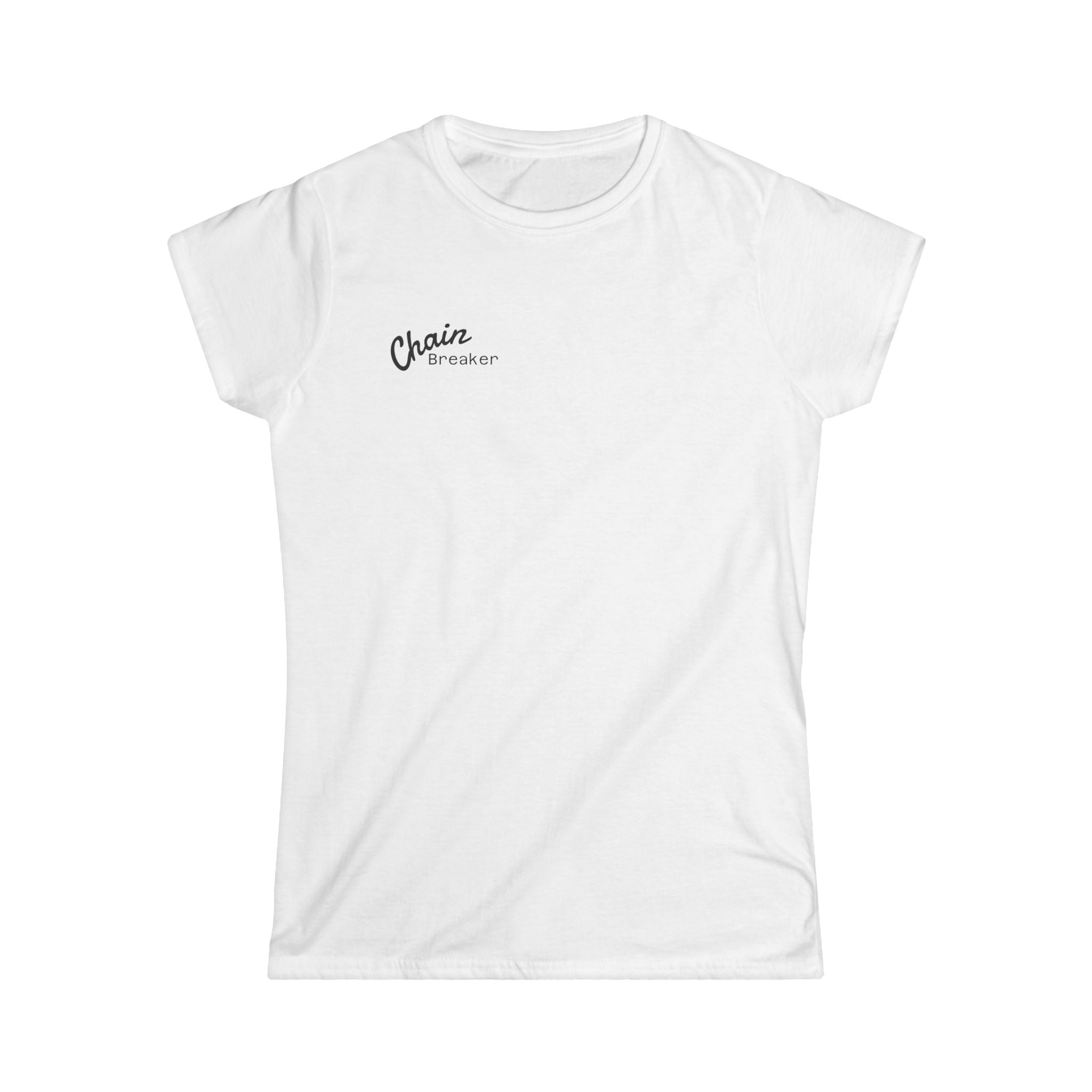 Women’s Chain Breaker Tee – Inspirational 'You Will Be Free Indeed' Graphic Shirt