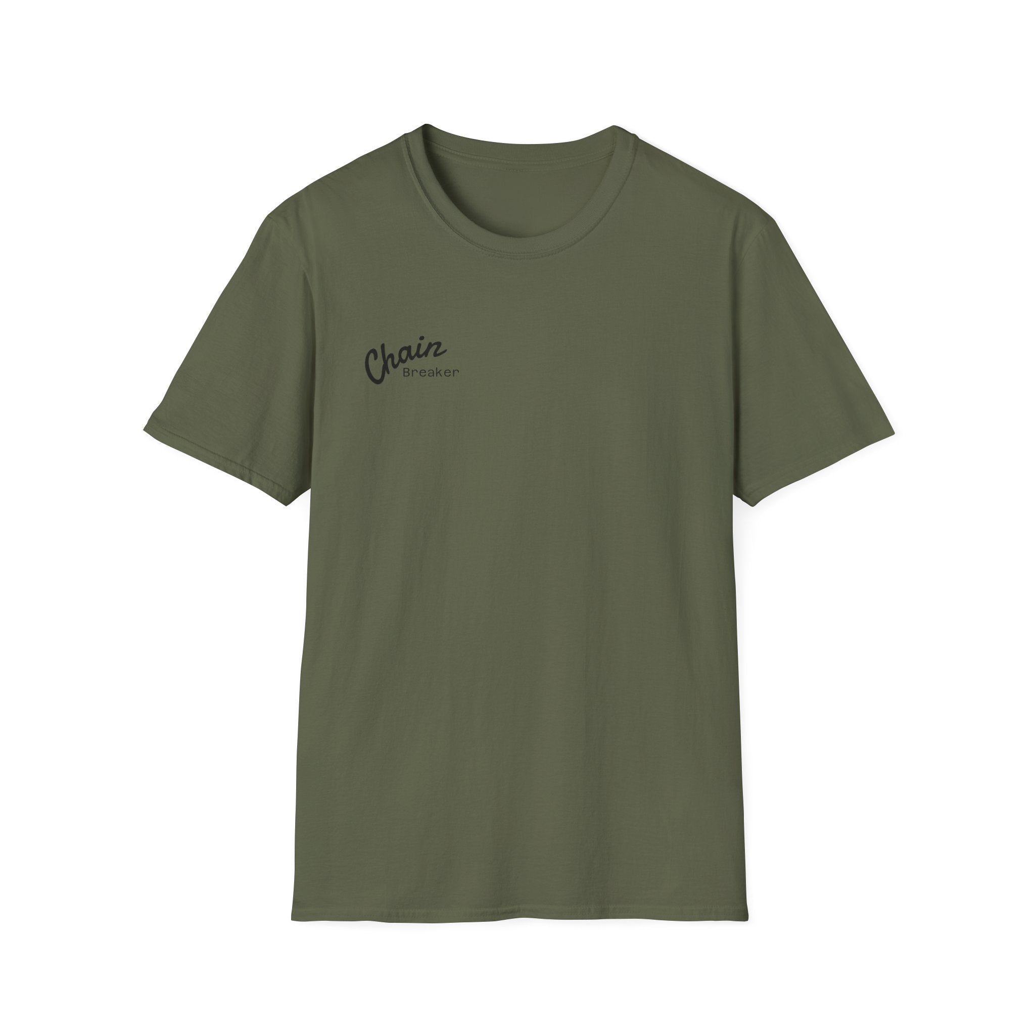 Men's Chain Breaker T-Shirt — Minimal Inspirational Faith Tee