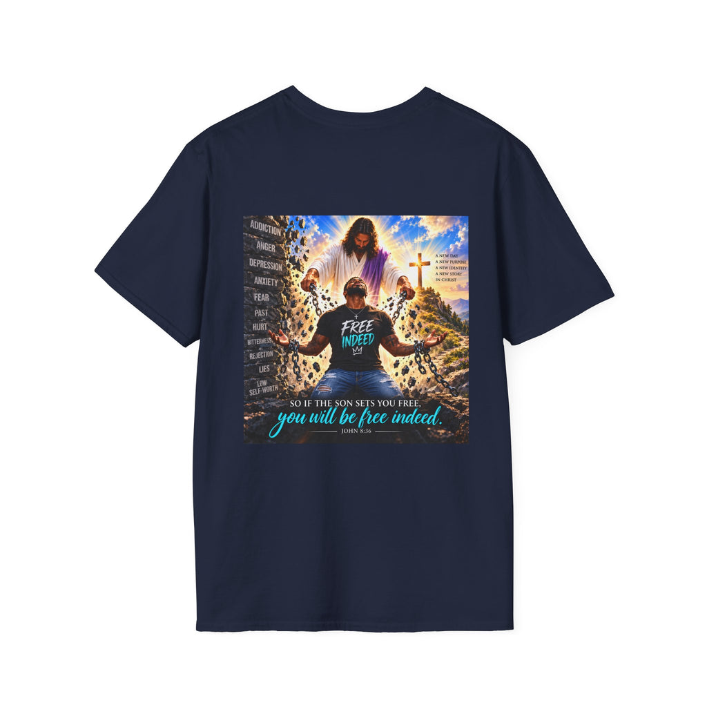 Men's Chain Breaker T-Shirt — African American Man