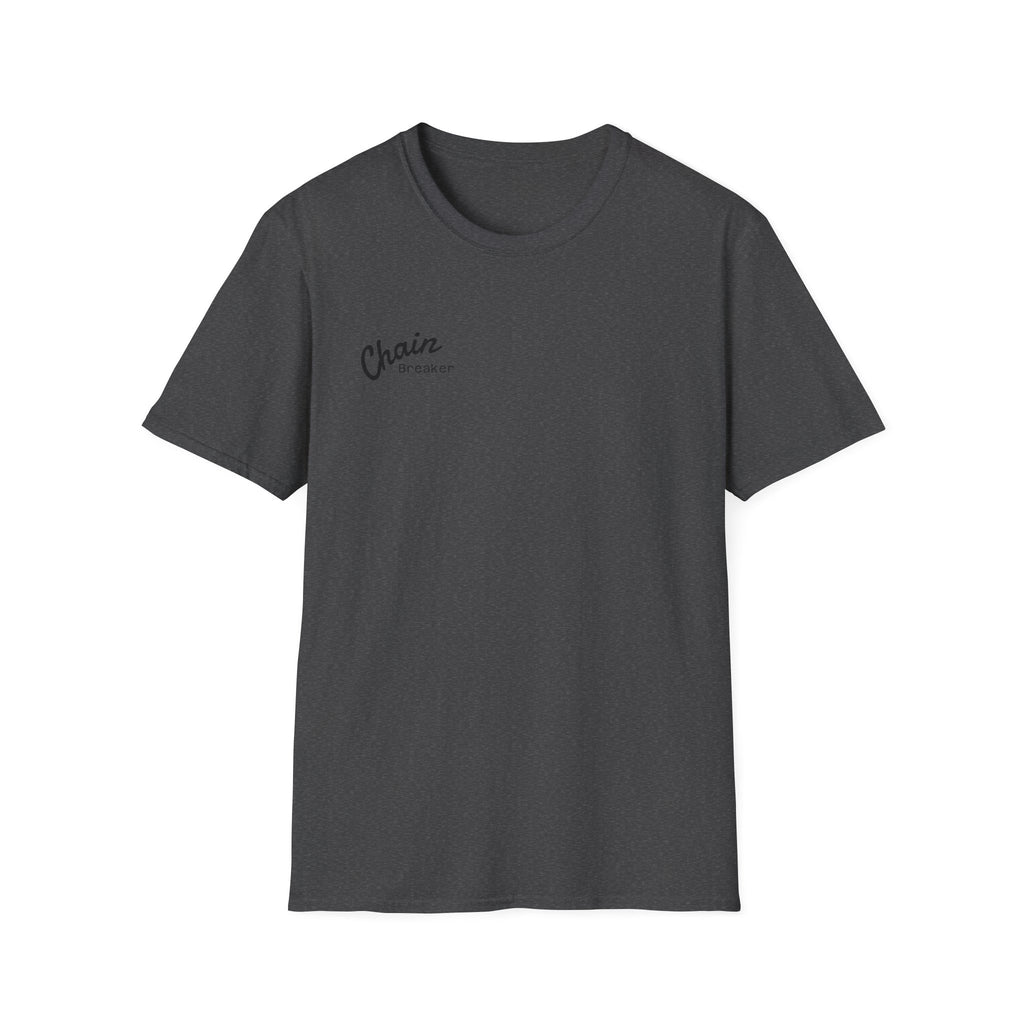 Men's Chain Breaker T-Shirt — Minimal Inspirational Faith Tee