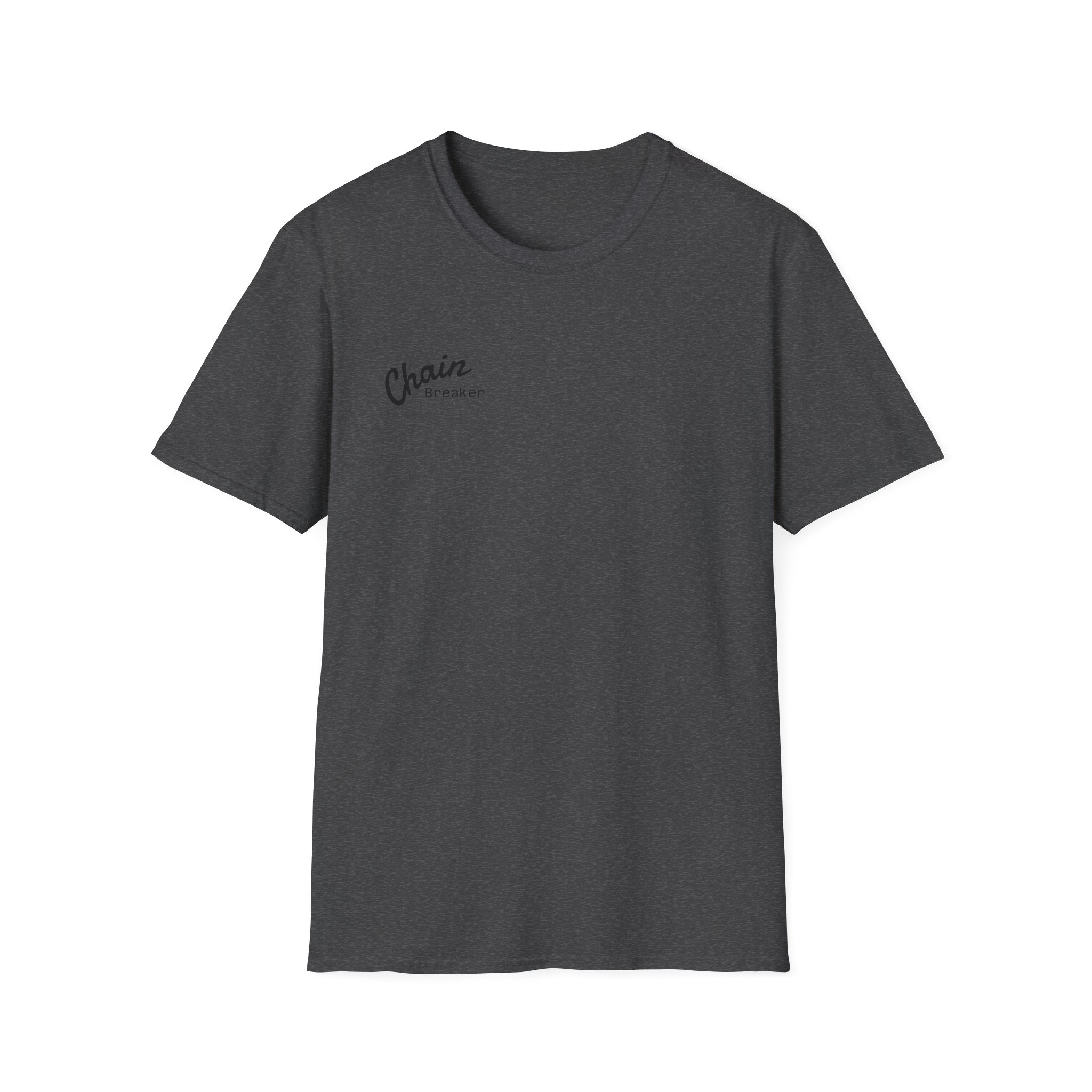 Men's Chain Breaker T-Shirt — Minimal Inspirational Faith Tee