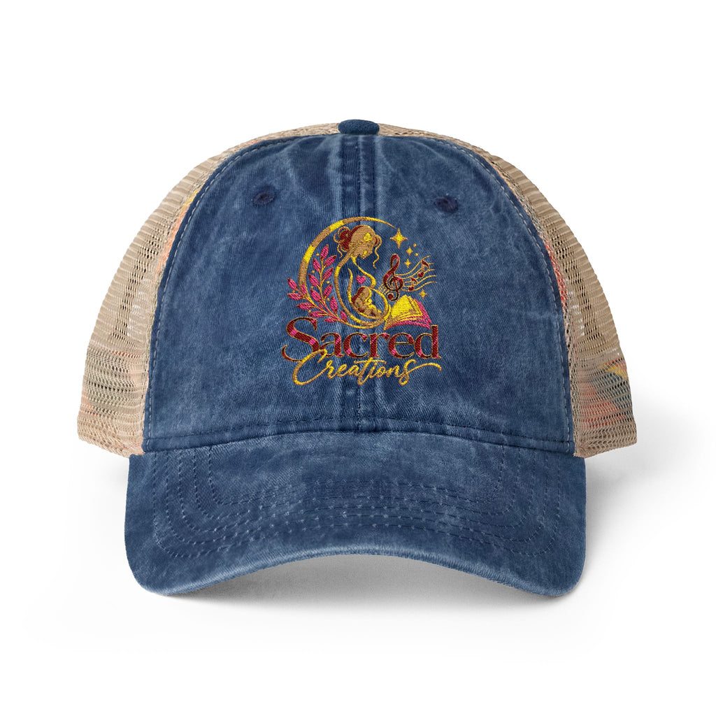 Women's "Sacred Creations" Washed Mesh-Back Cap