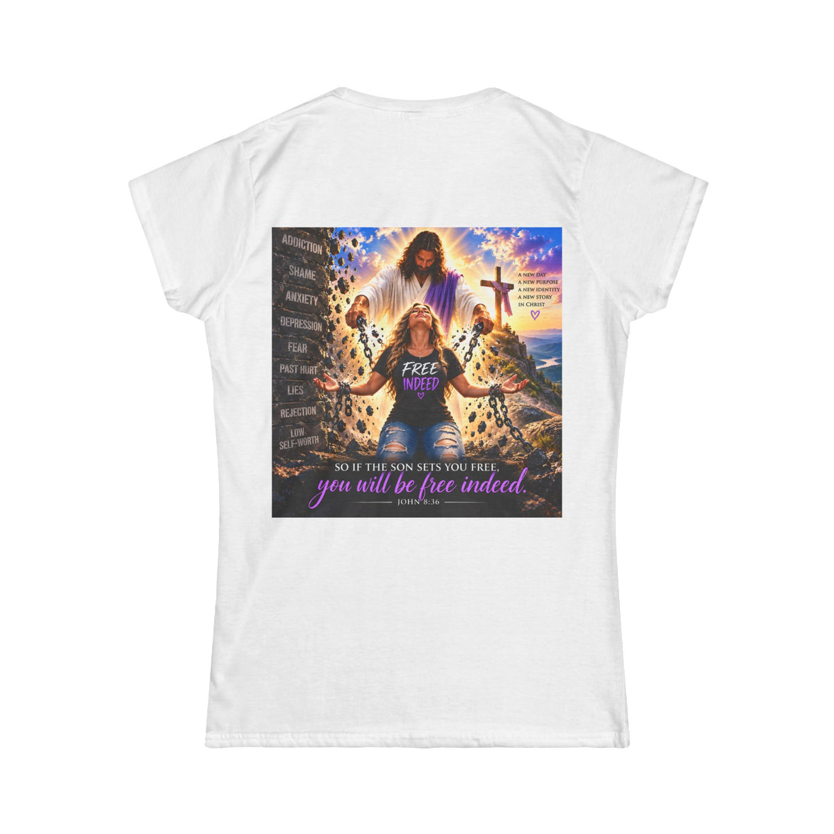 Women's Tee - Blonde Chain breaker