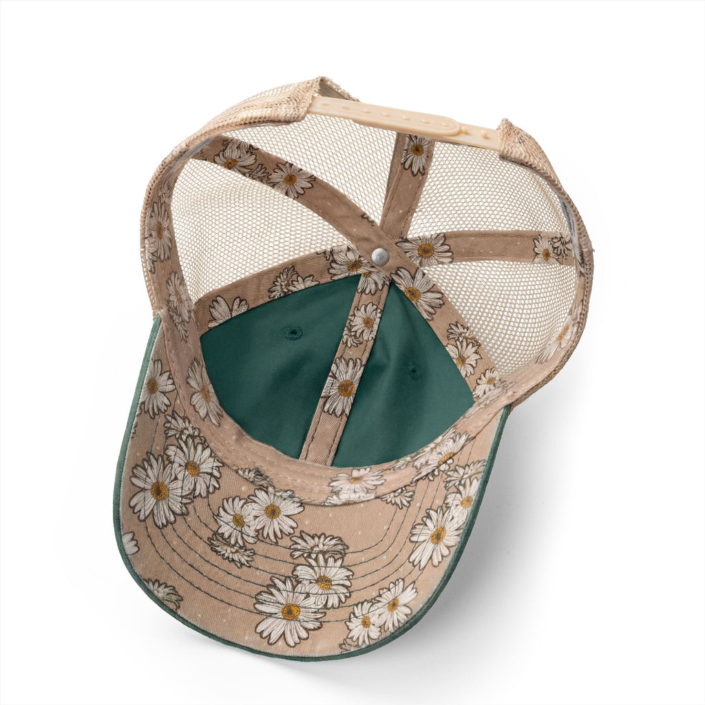 Women's "Jesus is King" Washed Mesh-Back Cap