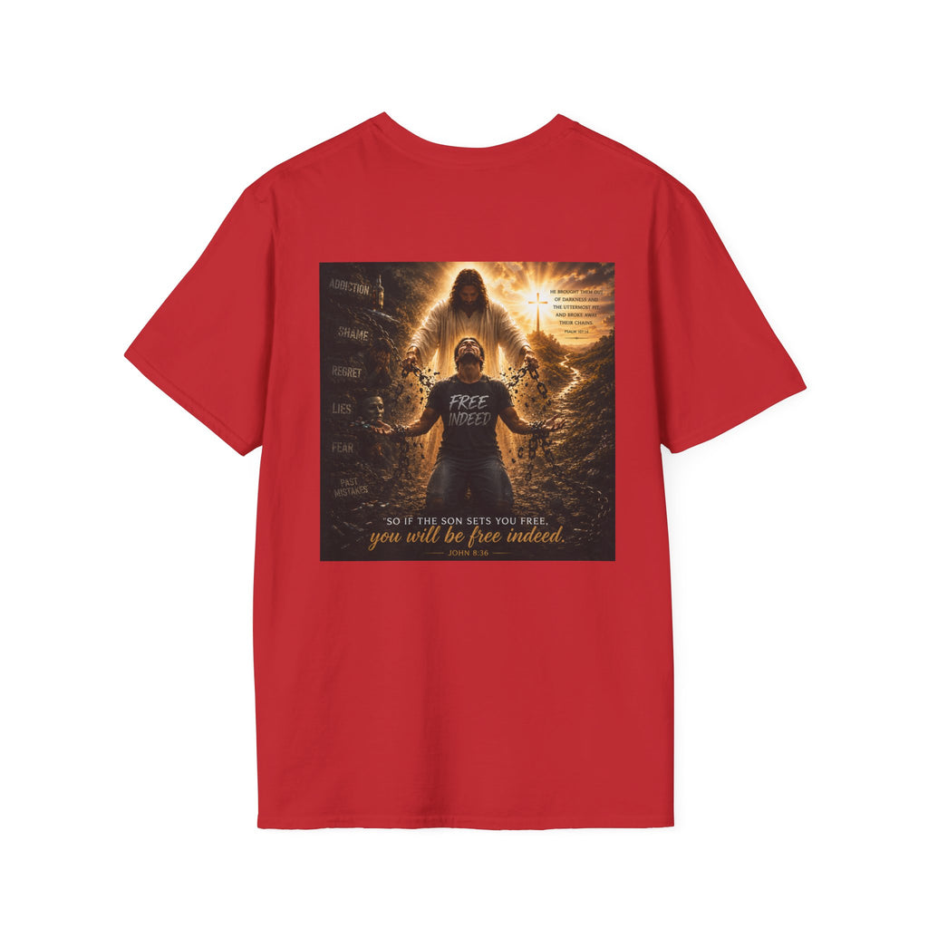 Men's Chain Breaker T-Shirt — Minimal Inspirational Faith Tee