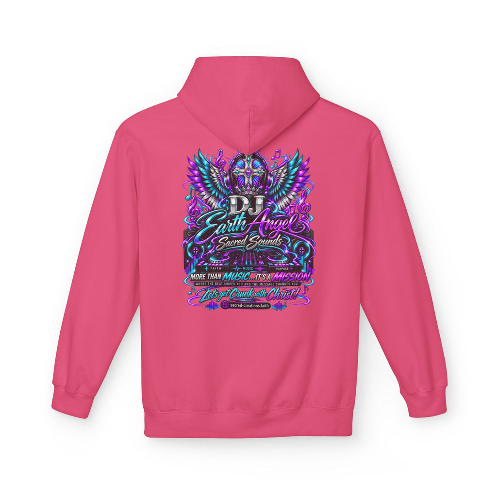 Angel Wings Hoodie — 'Earth Angel' Vaporwave Graphic Pullover