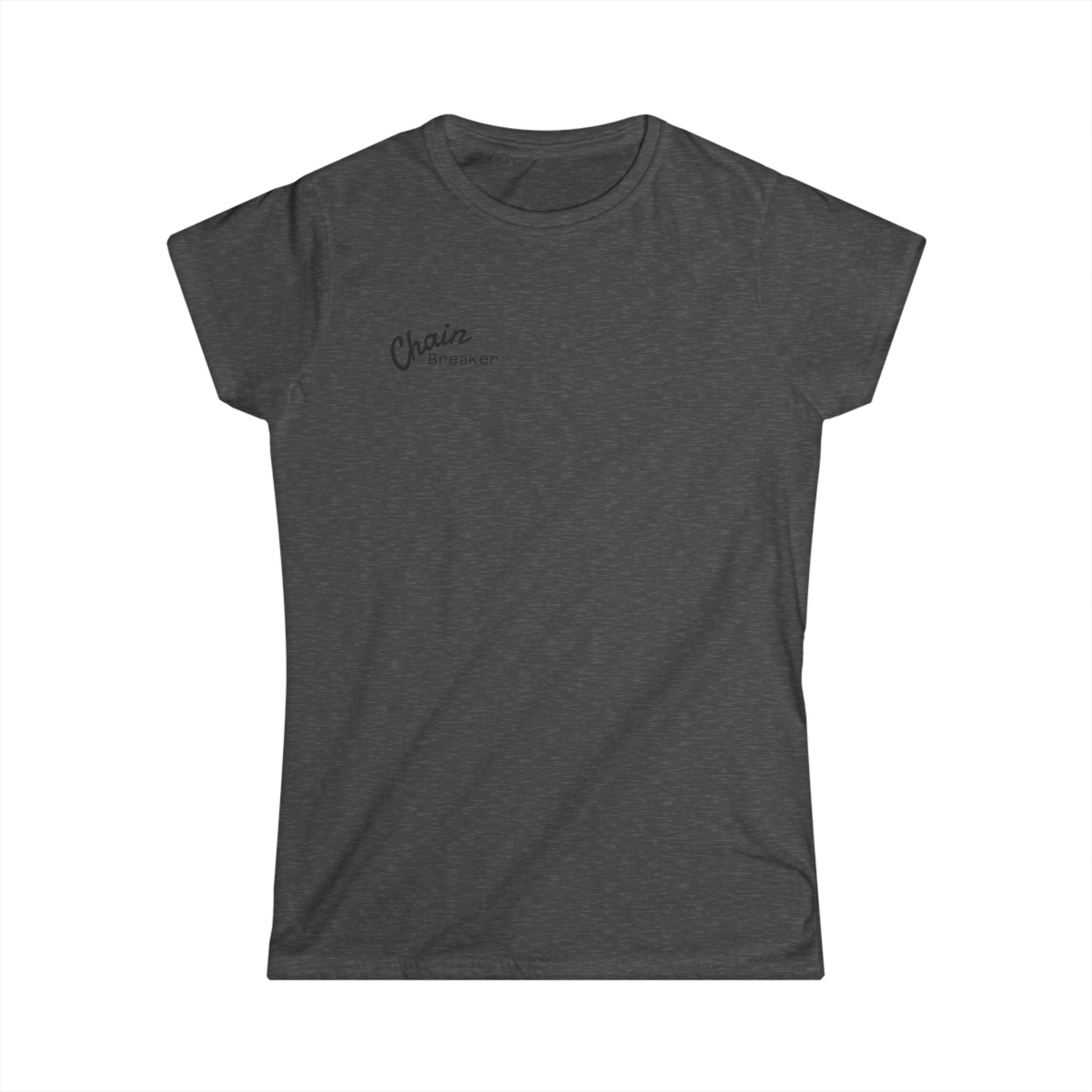 Women’s Chain Breaker Tee – Inspirational 'You Will Be Free Indeed' Graphic Shirt