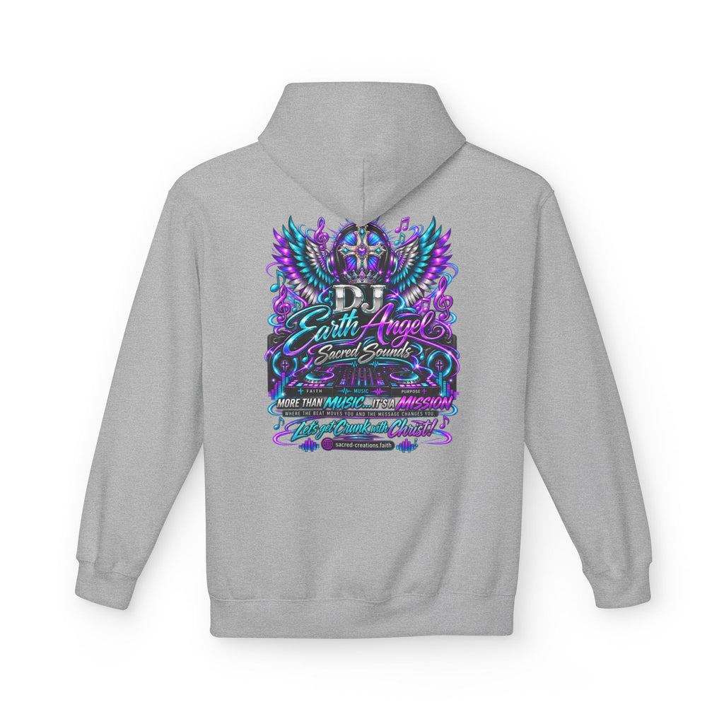 Angel Wings Hoodie — 'Earth Angel' Vaporwave Graphic Pullover