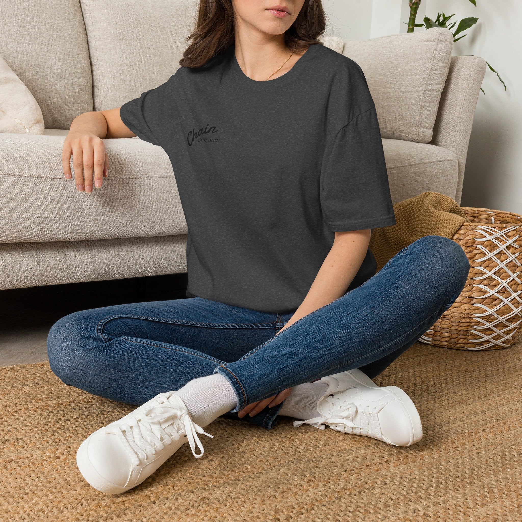 Men's Chain Breaker T-Shirt — Minimal Inspirational Faith Tee