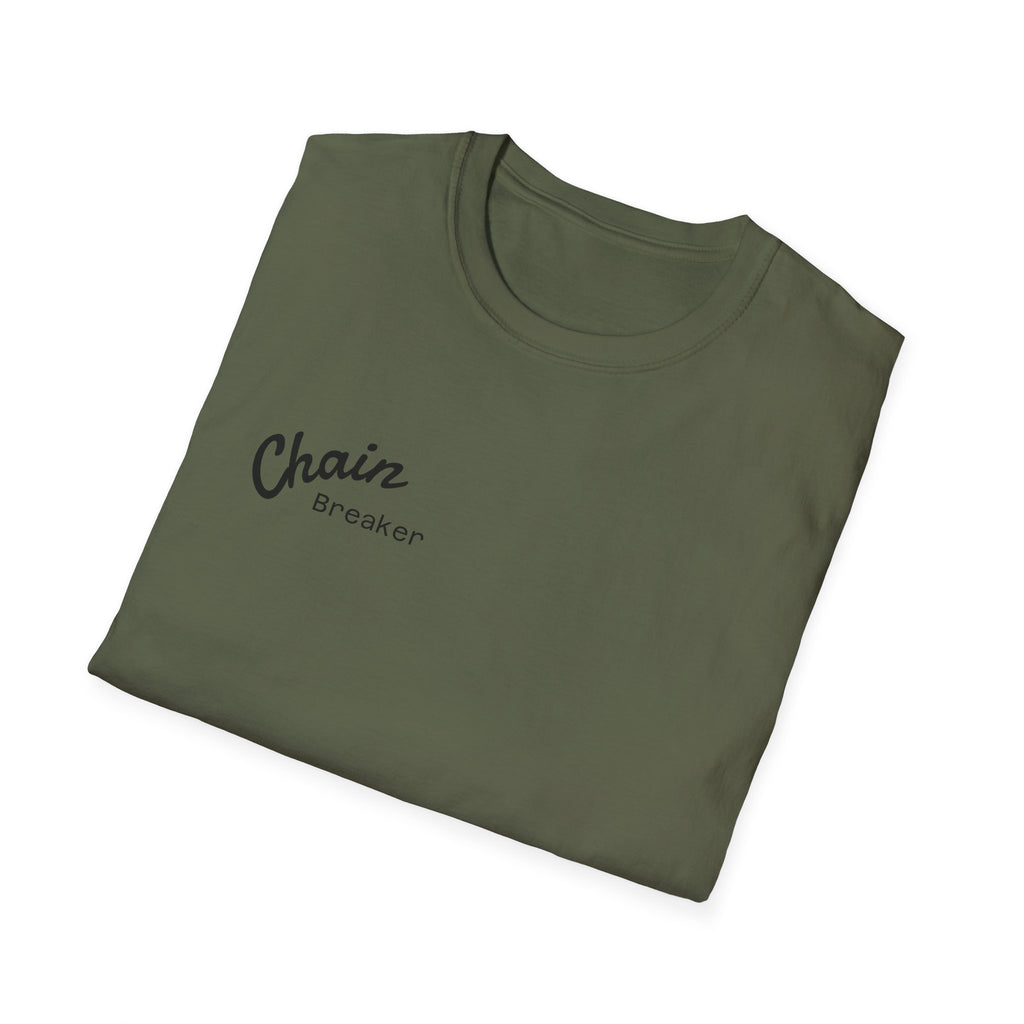 Men's Chain Breaker Christian T‑Shirt — Caucasian