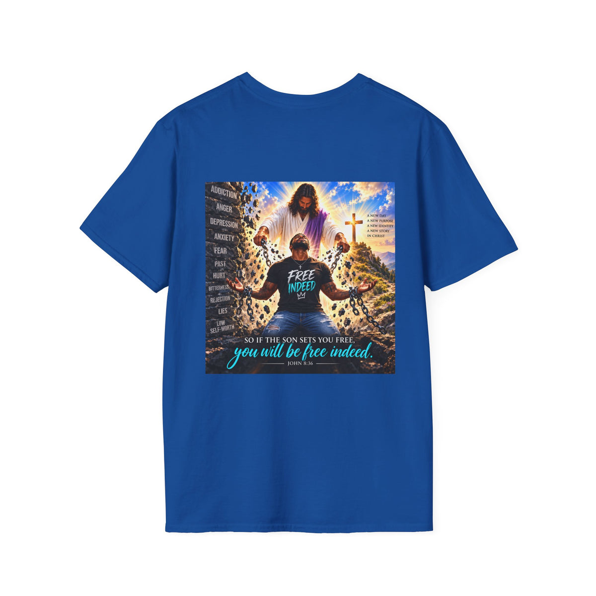 Men's Chain Breaker T-Shirt — African American Man